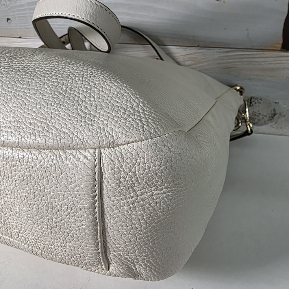 Michael Kors Hallie large leather Hobo Shoulder Crossbody - Picture 12 of 16